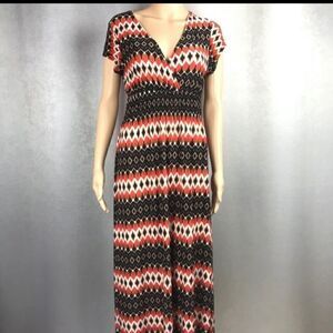 5th & Love Geometric Print Maxi Dress - Size Small